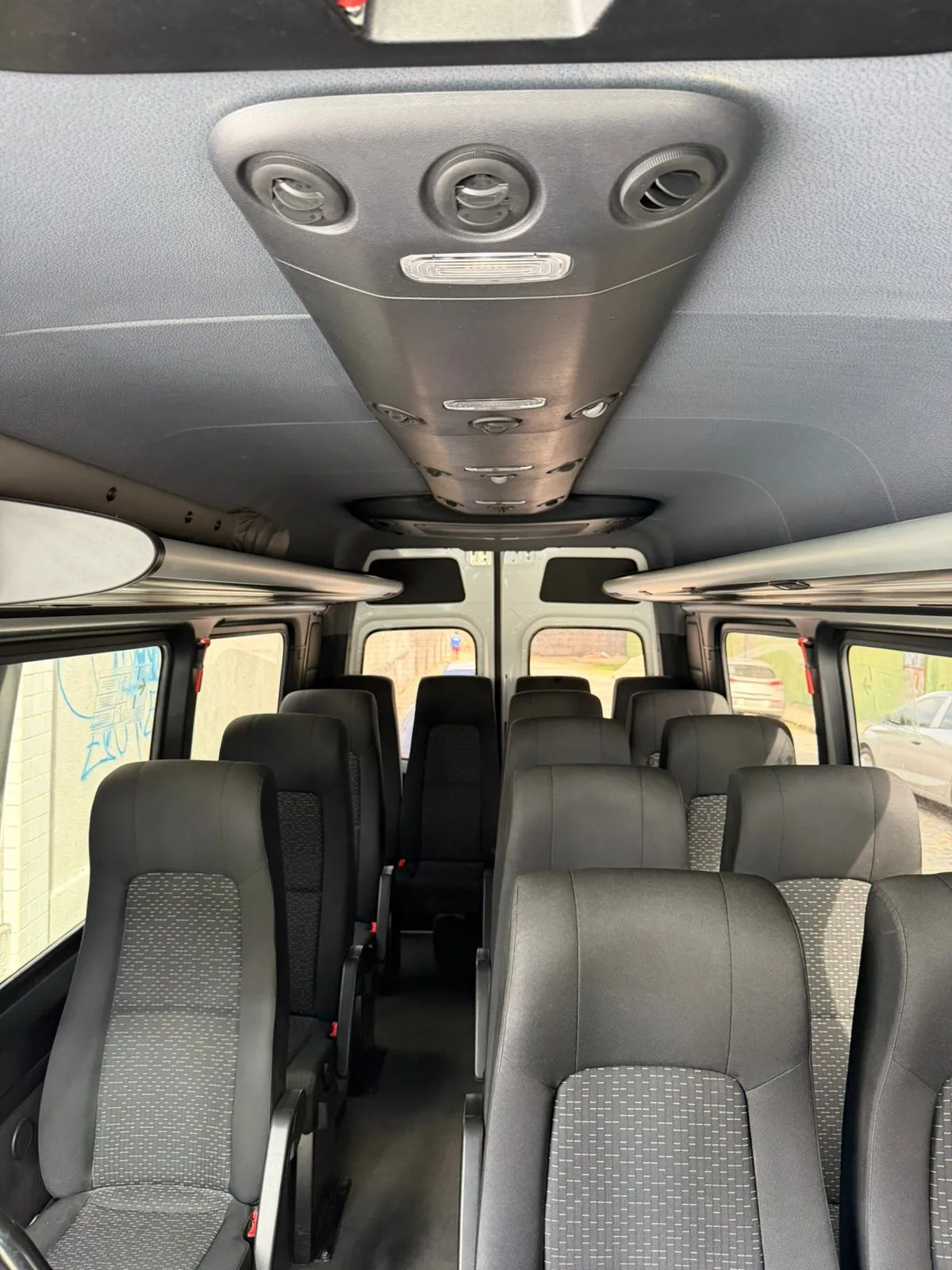 Interior climatizado com ar-condicionado