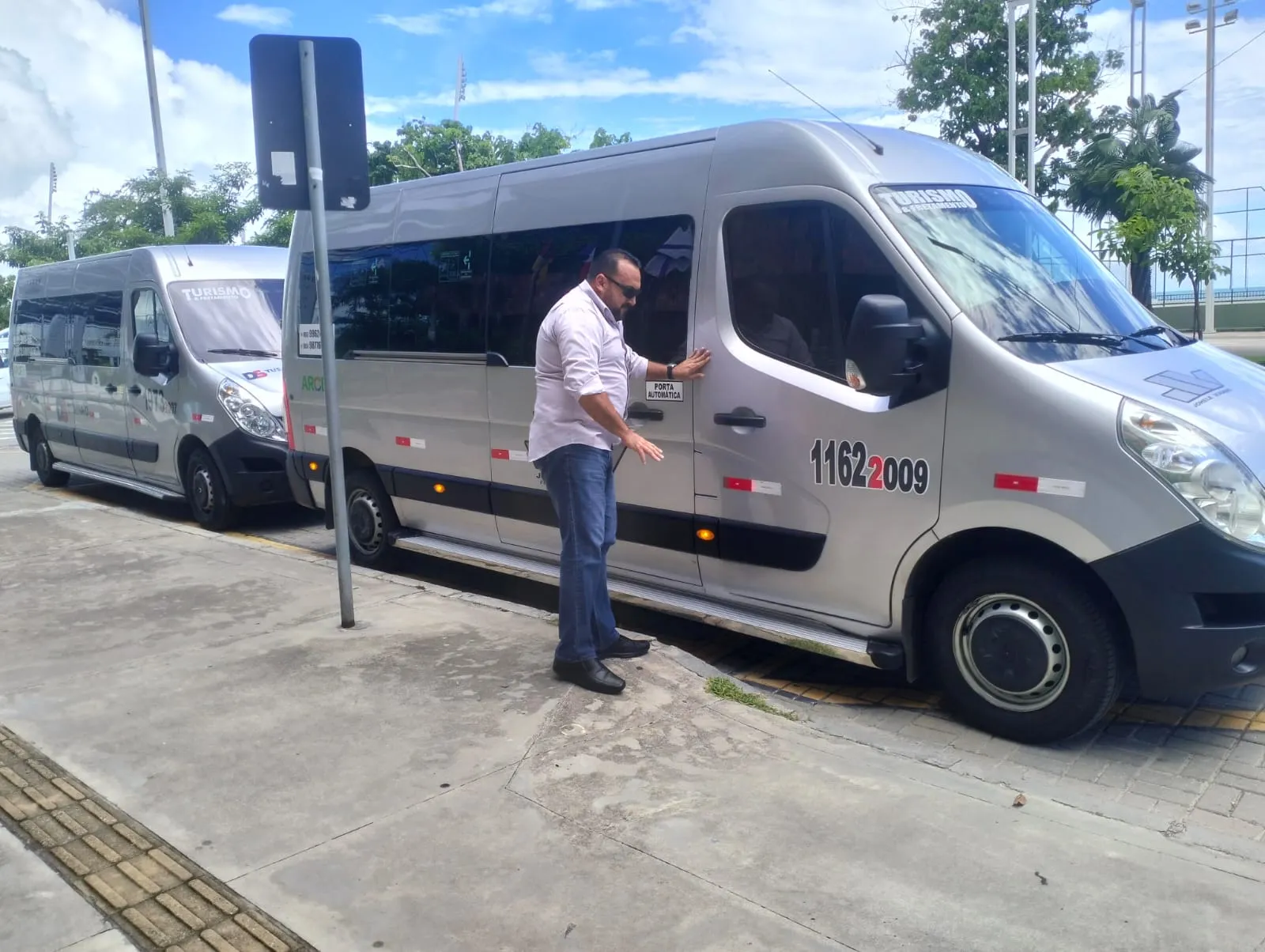 Motorista profissional da empresa