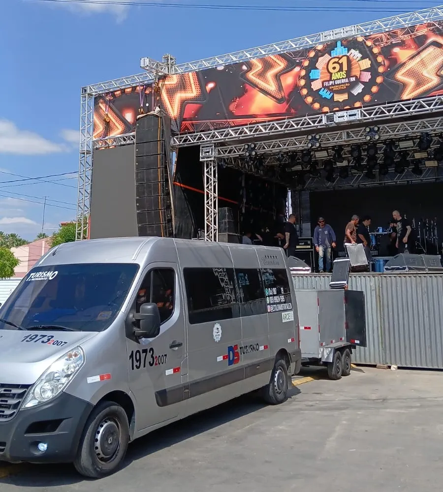 Van em evento social