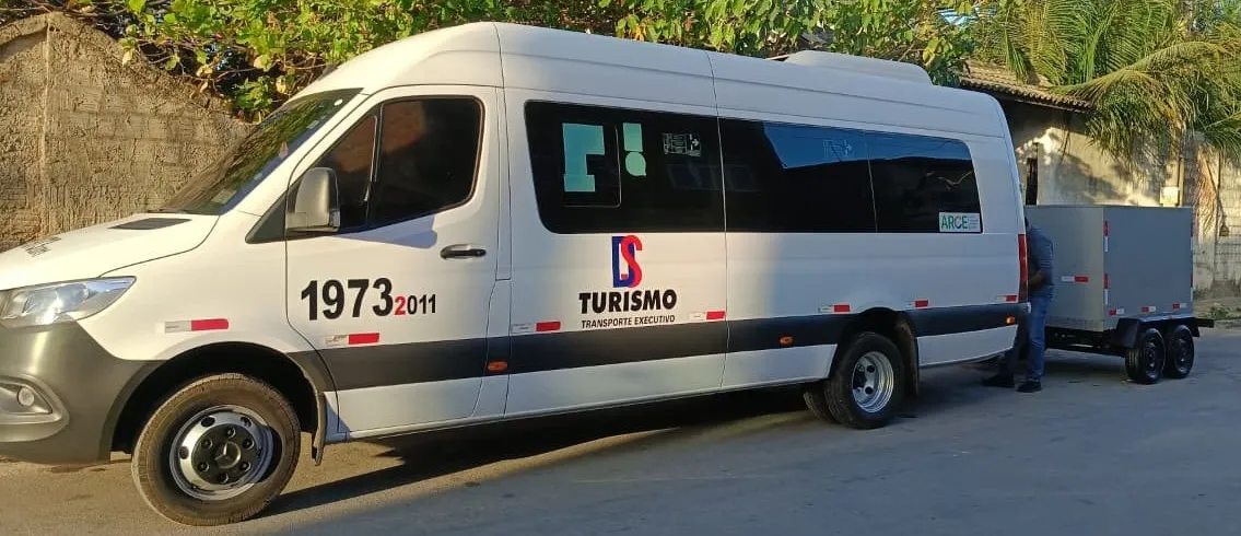 Van adaptada para transporte especial