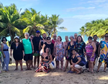 Turistas na Praia do Ceará
